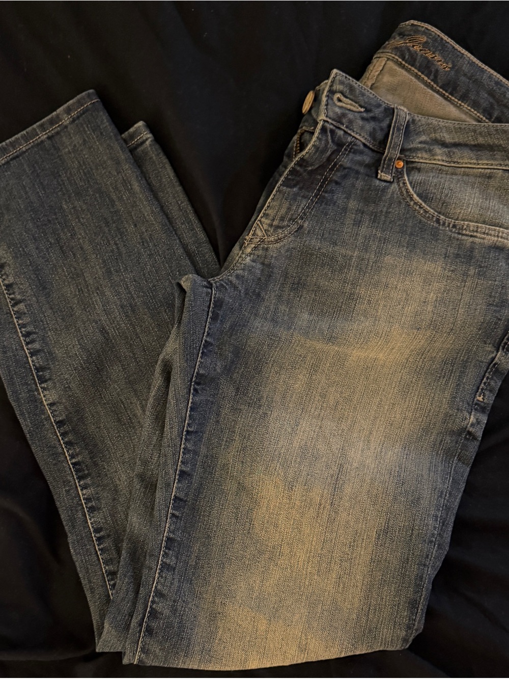 Mavi Women's Straight-Leg Jeans in Faded Blue